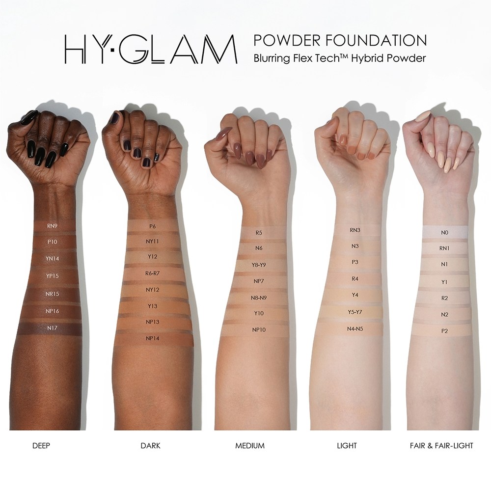 HY-GLAM POWDER FOUNDATION (BASE EN POLVO)